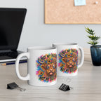 Not Your Average Cowgirl Mug | Colorful Cow Coffee Cup