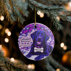 Personalized Labrador Retriever - Christmas Ornament - Custom Name Ornament